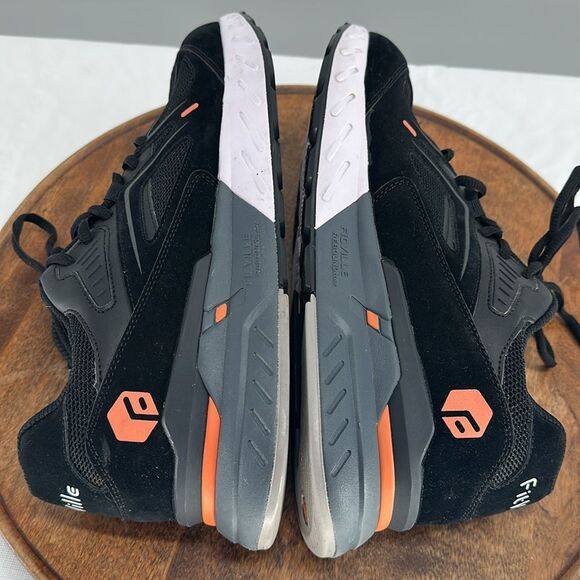 FitVille Shoes Mens 11.5 Wide Rebound Core Walking v1 Black Gray Athletic - Picture 7 of 12